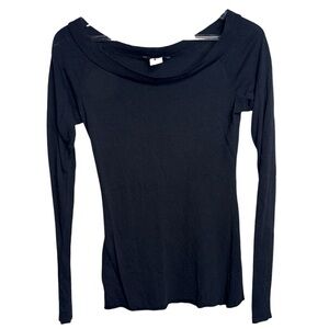 Heart Moon Star Classic Black Long Sleeve Tee